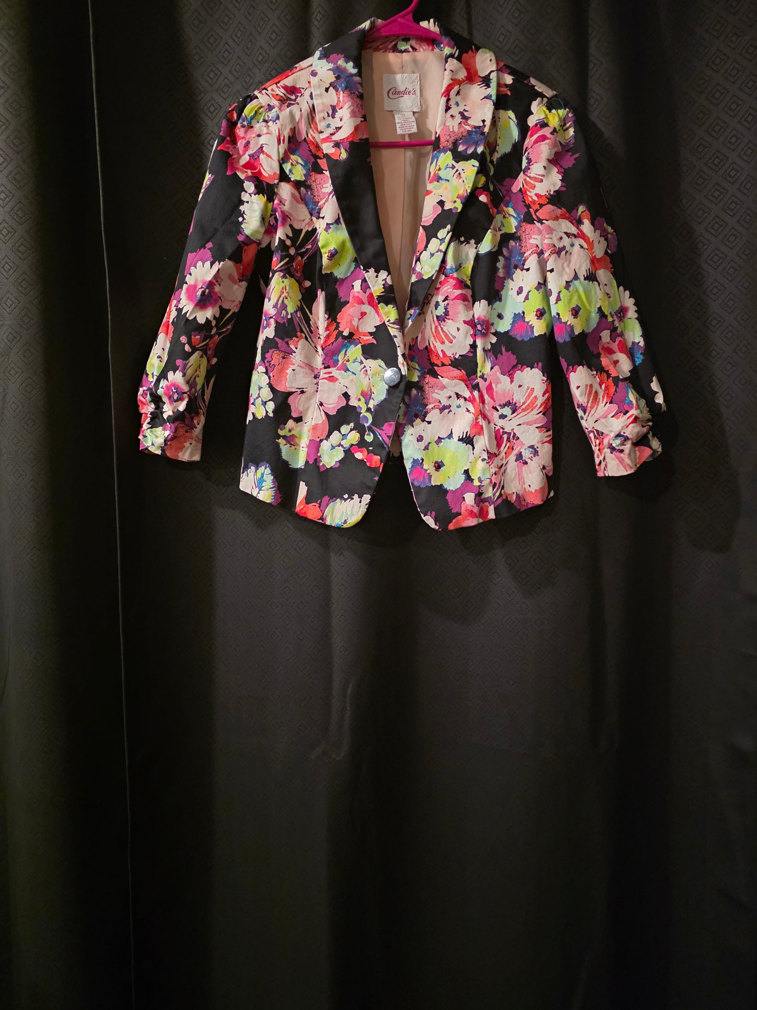 Candies Floral Blazer